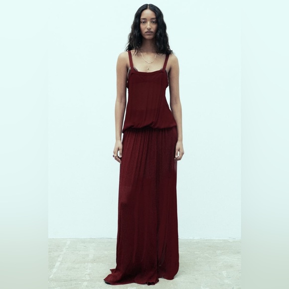 Zara Midi Dress Limited Edition - Picture 1 of 9